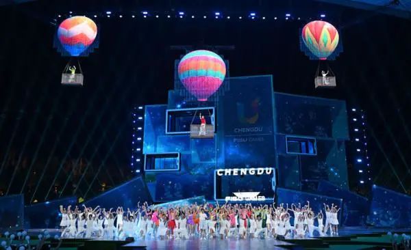 再次惊艳天下 888电子助力成都大运会完善终结