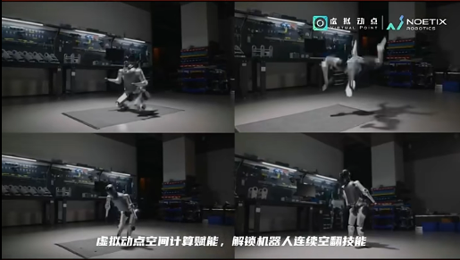 888电子·虚拟动点赋能相助同伴解锁机械人一连空翻