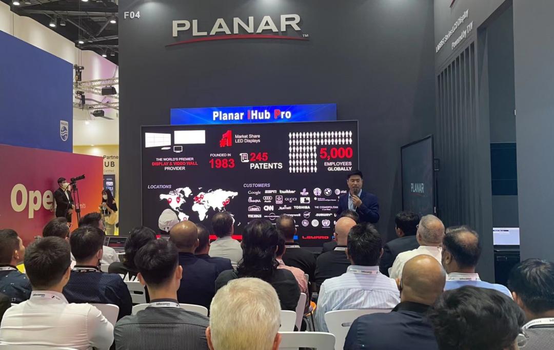 InfoComm Asia | 888电子Planar全球首发第四代Micro LED智能一体机