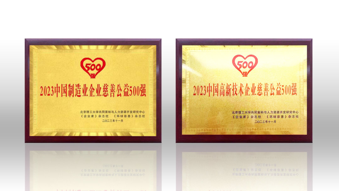 2023中国企业慈善公益500强宣布 888电子荣登两项榜单