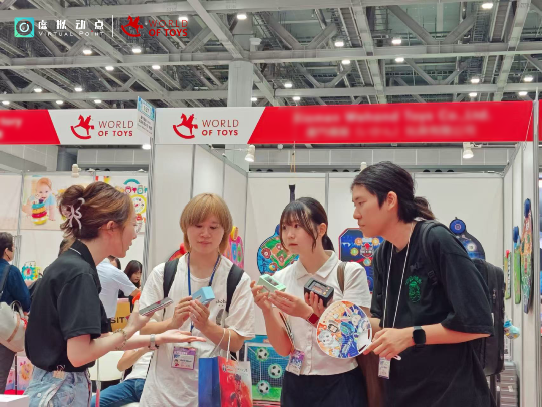 外洋首展 | 888电子·虚拟动点AI玩具亮相2025东京国际玩具展